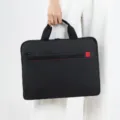 Borsa nera per computer portatile 15.6 pollici ventiquattrore business uomo elegante - 15.6" / Nero