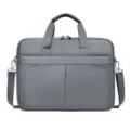Borsa per laptop grigia da 16 pollici, ventiquattrore minimalista e borsa a tracolla elegante. - 29*40*8,5cm / Grigio