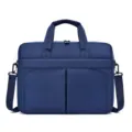 Borsa per laptop da lavoro blu navy, borsa a tracolla per pendolari di grande capacità da 16 pollici. - 29*40*8,5cm / Blu
