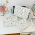 Cute bear pattern laptop sleeve ipad bag aesthetic student computer storage pouch tablet case - Small Size (28*22*2cm) / Teddy Bear
