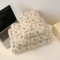 Süße Hunde gesteppte Laptoptasche ästhetisch 13 15 Zoll iPad Tablet Innnentasche stylisch - 11 Zoll / Cartoon Hund