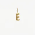 Ciondolo Lettera E Oro Minimalista DIY Collana Charm Gioiello Di Moda Molto Elegante - Lettera E / Oro