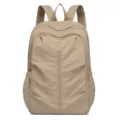 Casual khaki σακίδιο πλάτης για ταξίδια, μεγάλη χωρητικότητα σχολική τσάντα εξωτερικού χώρου - Χακί