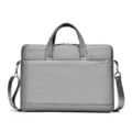 Borsa per laptop grigia valigetta business borsa a tracolla per uomo e donna - Taglia S / Grigio