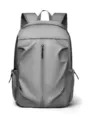 Gray outdoor folding backpack lightweight waterproof travel daypack fitness sports rucksack - Gray