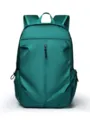 Teal foldable backpack lightweight water-resistant daypack for travel, fitness and outdoor sports. - Green