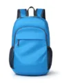 Blue foldable backpack, water-resistant lightweight travel bag for sports and hiking. - Below 20L / Light Blue
