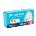 Kinder Holz Buchstabier Lernspiel mit 28 doppelseitigen Karten für die frühe Bildung. - Mehrfarbig
