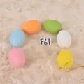 Kleurrijke paasei slinger hangende decoratie, levendige meerkleurige ornamenten voor lente feest display. - Stijl 01
