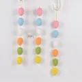 Kleurrijke paasei hangende snaren, decoratieve plastic eieren voor de lentefeest vitrine. - Stijl 05