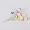 Rami di uova di Pasqua artificiali decorazione pois colorati sacchetto PVC primavera - Stile 08
