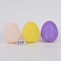 Œufs de Pâques en plastique décoratifs ornements d'œufs de simulation cadeaux enfants SKU - Ensemble 19