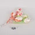Ramo di uova pasquali decorative simulate con pois colorati e coniglietto per la primavera. - Stile 21