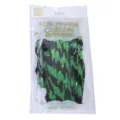 Rideau de franges metalliques avec motif chevron, ideal pour decoration de fete et de mariage. - Rideau à Franges en Film Motif Chevron / 2m / Vert