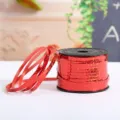 Ruban de ballon laser rouge ficelle plastique pour decoration de fete de mariage 100 verges. - Rouge