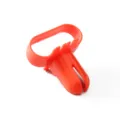 Outil de nouage de ballon en plastique rouge pour attacher facilement les ballons - Rouge