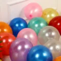 Ballons en latex nacré épaissis pour anniversaire mariage fête décoration d'arcs 2.2g - Multicolore