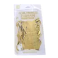 Rideau à franges en feuille d'or pour décoration de mur de fond de fête d'anniversaire de mariage. - Rideaux de franges laser dorés (2 m)