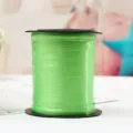 Groene ballon lint touw voor huwelijksfeest decoratie en geschenkverpackking rol detail. - Fruitgroen