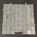 Panneau mural scintillant fond de paillettes pour fete d'anniversaire et scene 30x30cm - Argent