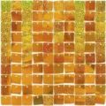 Panneaux muraux de sequins holographiques carrés pour fête, scène et décoration de mariage. - Or Laser