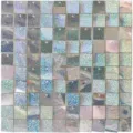 Panel Carré de Paillettes Scintillant pour Décoration de Fête Anniversaire Mariage - Argent Laser