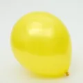 Ballon en latex nacre jaune pour decoration de fete d'anniversaire mariage magasin. - 2,2 g doré nacré