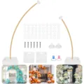 DIY balloon arch stand kit with base plates and clips for party wedding decoration - Gold