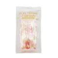 Rideau à franges métallisé iridescent pour décoration de fête d'anniversaire mariage brillant - 1*2M / Rose