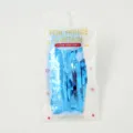 Rideau à franges en aluminium bleu pour décoration de fête, fond scintillant pour divers événements. - 1x3 Mètres / Bleu foncé