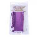 Matte foil fringe curtain 1x2m for birthday party wedding background decoration supplies - Deep Purple 2m Matte Tinsel Curtain