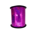 Ruban frisé holographique pour ballons, 250 yards ficelle violette métallisée cadeau. - Rose rouge