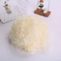 Raffia shredded paper gift box filler, light yellow grass packing material for gift wrapping 100g - 100g Pack / White