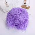 Papier de calage violet pour boîtes cadeaux, frisure de papier raffia 100g détail produit - Paquet de 100g / Violet