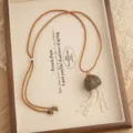 Bohomische Quallen Perlen Quasten Halskette lange Pulloverkette Damen Schmuck Accessoire - Verstellbare Halsketten mit Perlenquasten