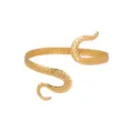 Bracciale da braccio dorato a forma di tentacolo di polpo, manchetta aperta regolabile. - Oro