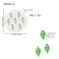 7 cavity mini ice cream cone silicone mold for DIY handmade scented candle plaster cake decor - 7-Cavity Ice Cream Cone (GP440-4)