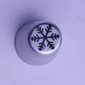 Edelstahl Weihnachts-Schneeflocke Spritztülle Detail, ideal für Kuchen Dekoration. - XG1226-31 Stil