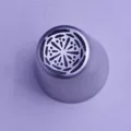 Edelstahl Spritzbeutel Tuelle Detailaufnahme, ideal fuer Kuchen und Backwerkzeuge. - XG1226-23 Stil