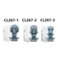 Skeleton silicone mold variant, DIY candle resin gypsum craft making tool CL267 series. - Assorted Style B