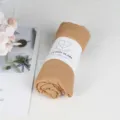 Solid color cotton linen wrinkled scarf winter warm casual fashion elegant neck wrap. - 90*180cm / Khaki Camel