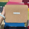 Morbida sciarpa invernale in maglia per donna, scialle caldo tinta unita stile moda. - Sciarpa cammello con motivo a lingotto