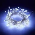 Heldere koudwitte LED koperdraad lichtsnoer voor romantische feestelijke decoratie - Batterijdoos Stijl / Zilveren Draad Koud Wit
