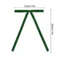 Green velvet bow ribbon Christmas tree decoration gift box party wrapping strap 13x18cm - 1cm/13x18cm / Dark Green