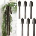 Brown velvet bows with long tails, ideal for Christmas tree decor, holiday parties, and gifts. - 2.5cm/40x60cm / Dark Coffee
