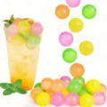 Glaçons en plastique réutilisables boules colorées pour boissons d'été et fête bar 24pcs - Sphères Colorées 24 Pièces