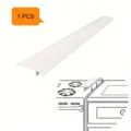 Witte siliconen aanrecht spleet afdekking, T-vormige kookplaat afdichtingsstrip, 1 stuk. - 63cm / Wit