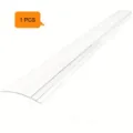 Transparante keuken aanrecht spleet afdekstrip, flexibele siliconen afdichtingsstrip. - 63cm / Transparant