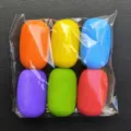 EVA foam pen grips for kids writing posture correction colorful pencil sleeves 6pcs set - Sponge Pencil Grips (Pack of 6)