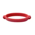 Red silicone water cup ring bottle strap elastic holder portable handle band for tumbler - Bulk/Unpackaged / Red